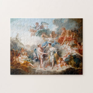 Bröllop i Psyche och Kärlek Francois Boucher Pussel