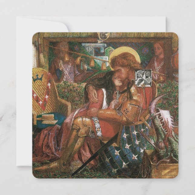 Bröllop i St George, Princess Sabra av Rossetti (Framsida)