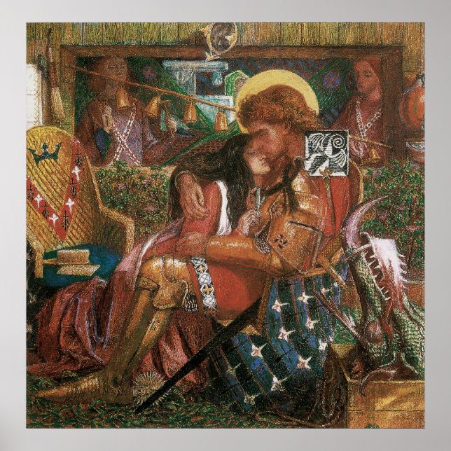 Bröllop i St George, Princess Sabra av Rossetti Poster (Framsidan)