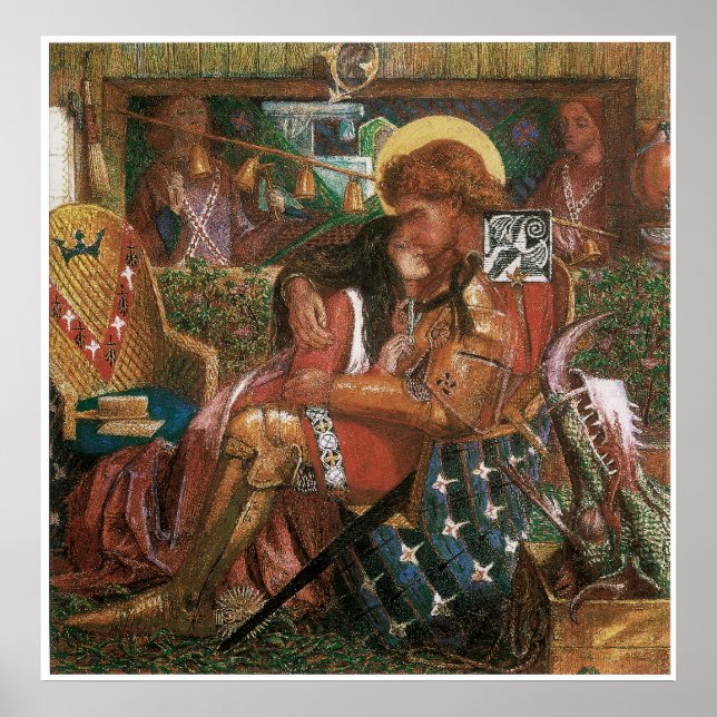 Bröllop i St. George & Princess Sabra Poster (Framsidan)