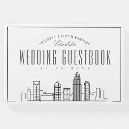 Bröllop in Charlotte | Deco Skyline Guest Bok