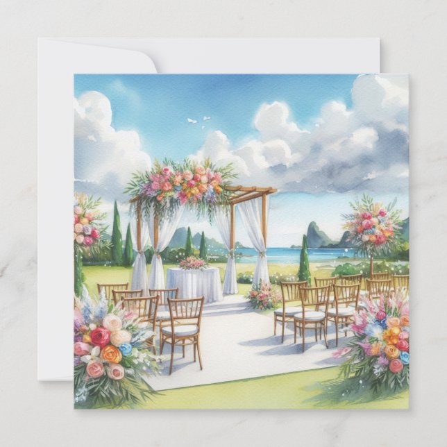 Bröllop Inbjudningar (Framsida)