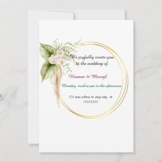 Bröllop Inbjudningar