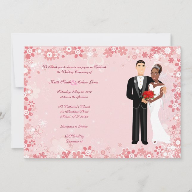 Bröllop Inbjudningar (Framsida)