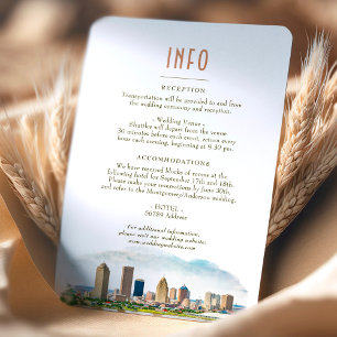 Bröllop Infoga INFO och Information om nya Orleans Inbjudningar