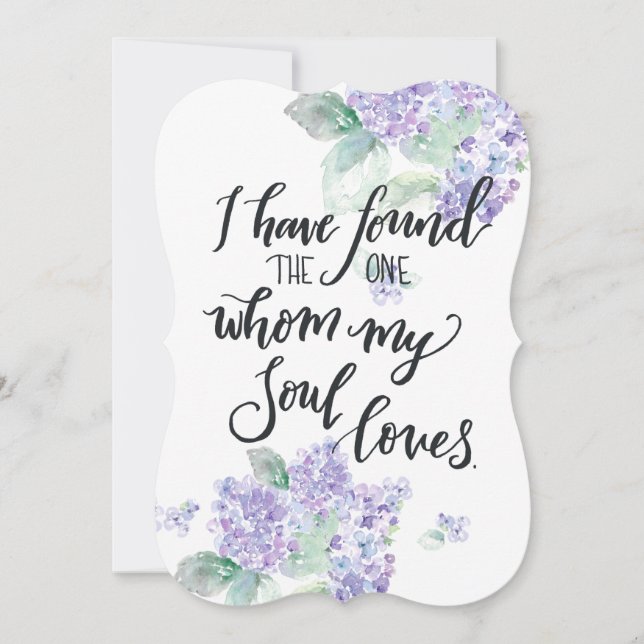 Bröllop "Jag har funnit den som min själ älskar" (Framsida)