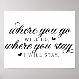 Bröllop Kärlek-citat Poster