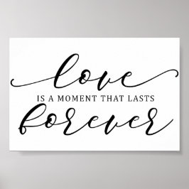 Bröllop Kärlek-citat Poster
