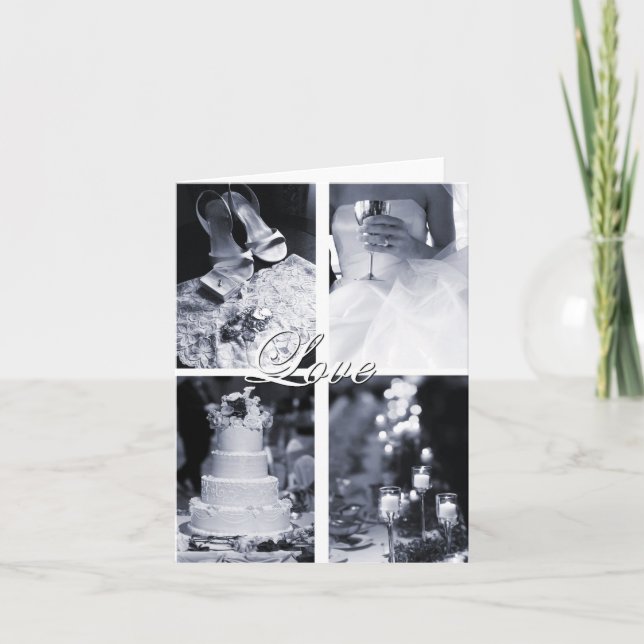 Bröllop Kärlek-kort Kort (Framsida)