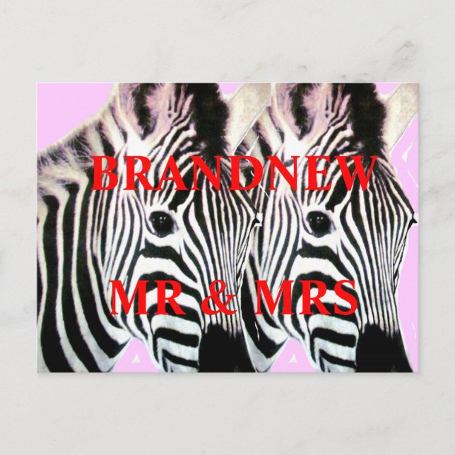 BRÖLLOP/KÄRLEK/MOTTAGNINGskort Vykort (Framsida)