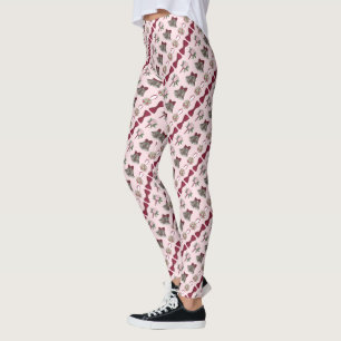 Bröllop Klockor Möhippa Ro Flower Bowtie Leggings