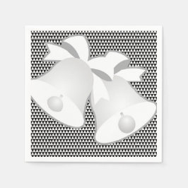 Bröllop Klockor Pappersservett