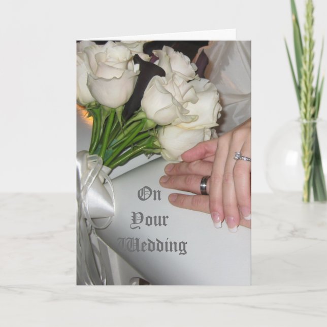 Bröllop Kort (Framsida)