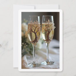 Bröllop-kort Inbjudningar