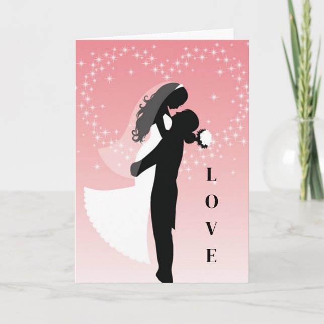 Bröllop-kort Kort (Framsida)