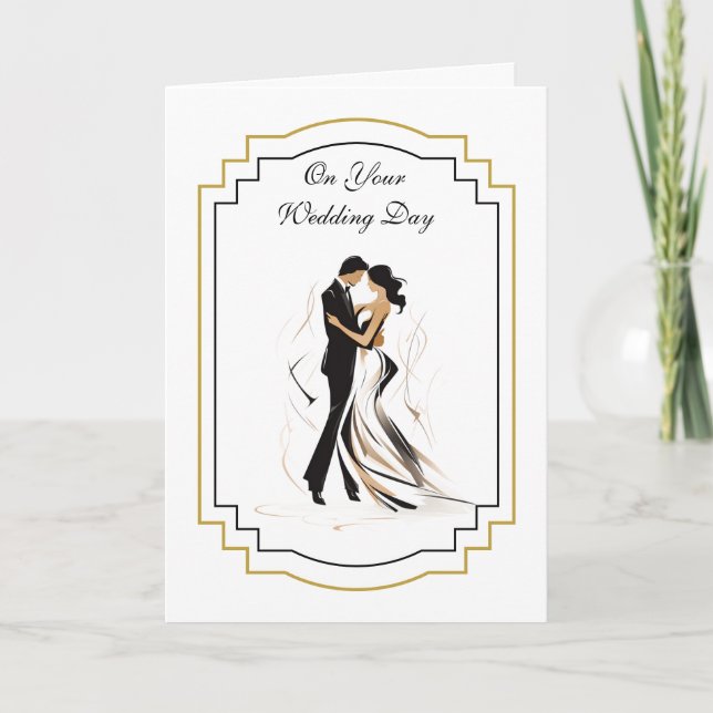 Bröllop-kort Kort (Framsida)