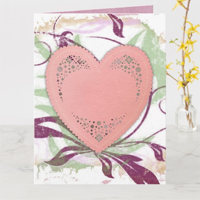 Bröllop-kort Kort (Gul blomma)