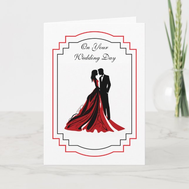 Bröllop-kort Kort (Framsida)