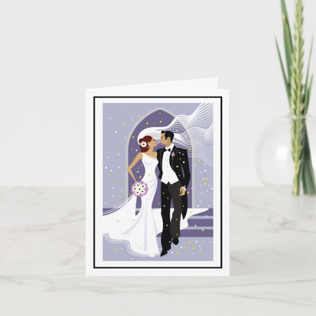Bröllop-kort Kort (Framsida)