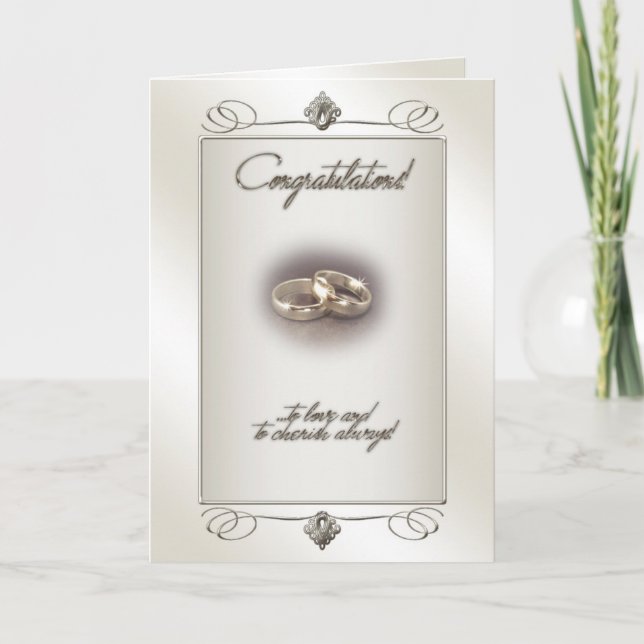 Bröllop-kort Kort (Framsida)