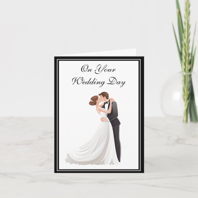 Bröllop-kort Kort (Framsida)