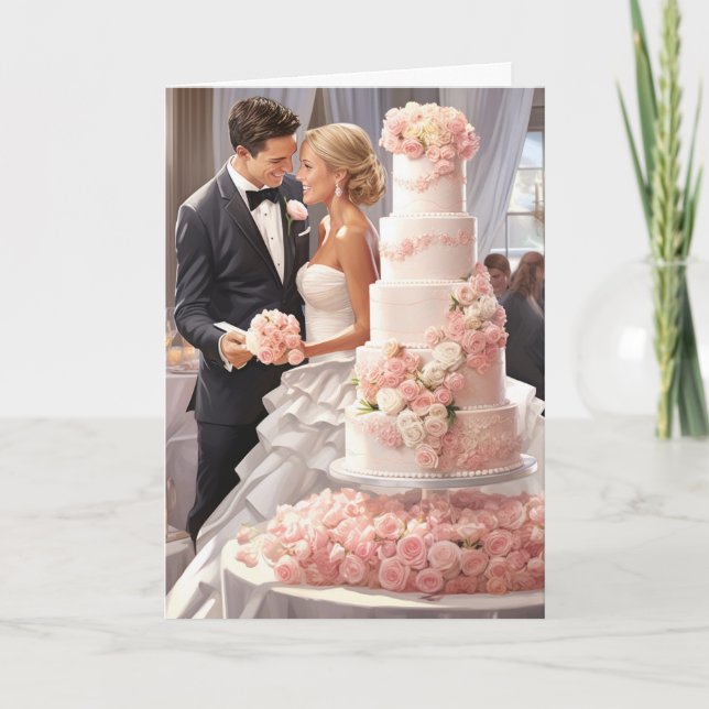 Bröllop-kort Kort (Framsida)