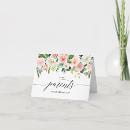 Bröllop-kort till överordnad, keepsaké, anteckning kort