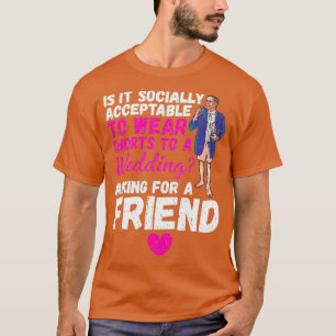 Bröllop Kort under Firande Kostym Bride T Shirt