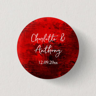 Bröllop Kreativ Abstrakt Artwork Red Knapp