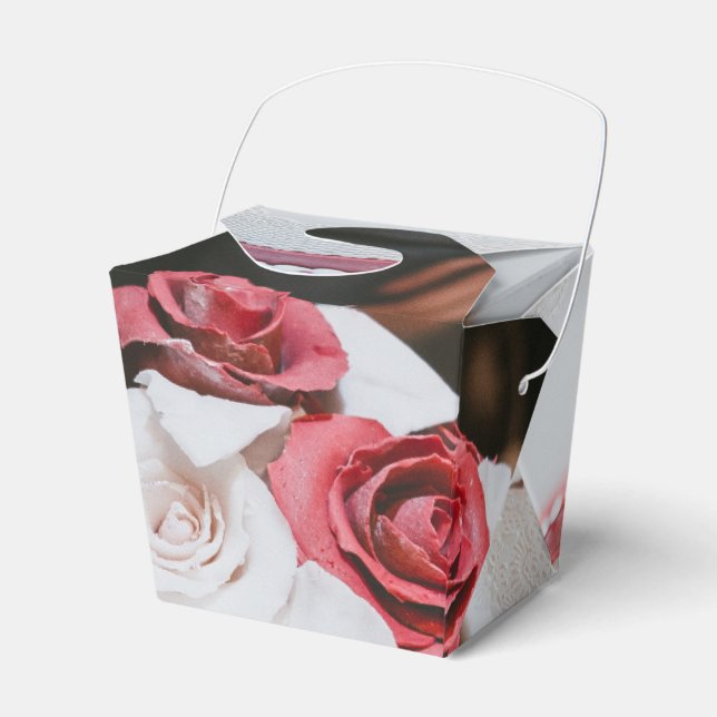 Bröllop-kummelboxen Presentaskar (Framsidan Sidan)