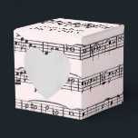Bröllop Lakan Musik på  Rosa Presentaskar<br><div class="desc">Musikkomposition på rosa  bakgrund för bröllop</div>