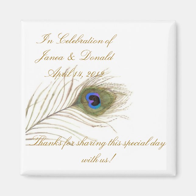 Bröllop magnet (Framsidan)