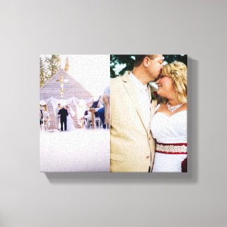 Bröllop Memorials Bride Groom Wrapped Canvas