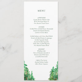 BRÖLLOP MENU-KORT MENY