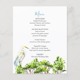 Bröllop Menus Elegant Underbar Heron Mangroves