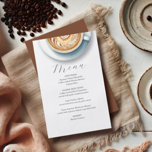 Bröllop Menus Kärlek har en budget som går upp Flygblad