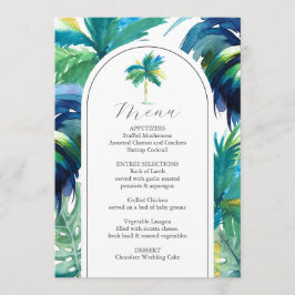 Bröllop Menus Tropical Tupp Bröllop Meny
