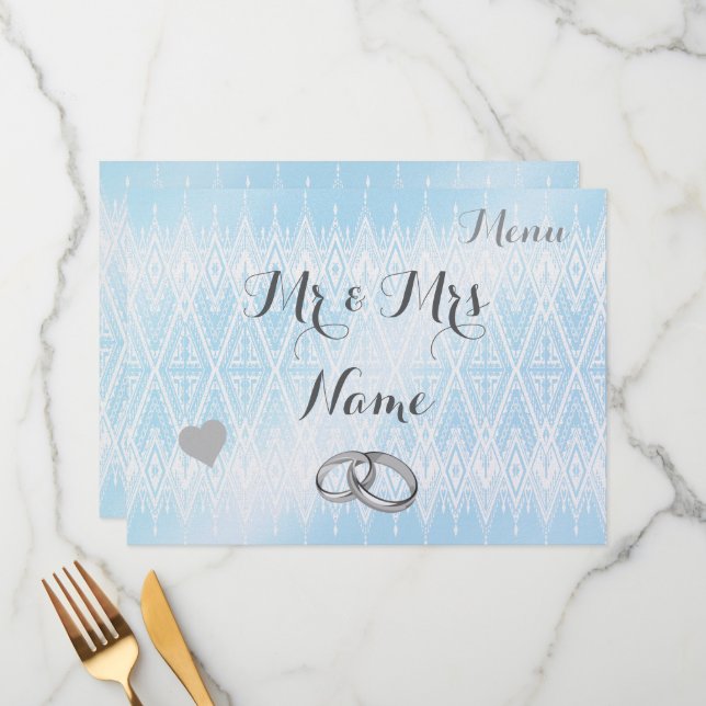 Bröllop Meny (Fram/Back In Situ)