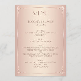 Bröllop-meny-Vintagar Meny