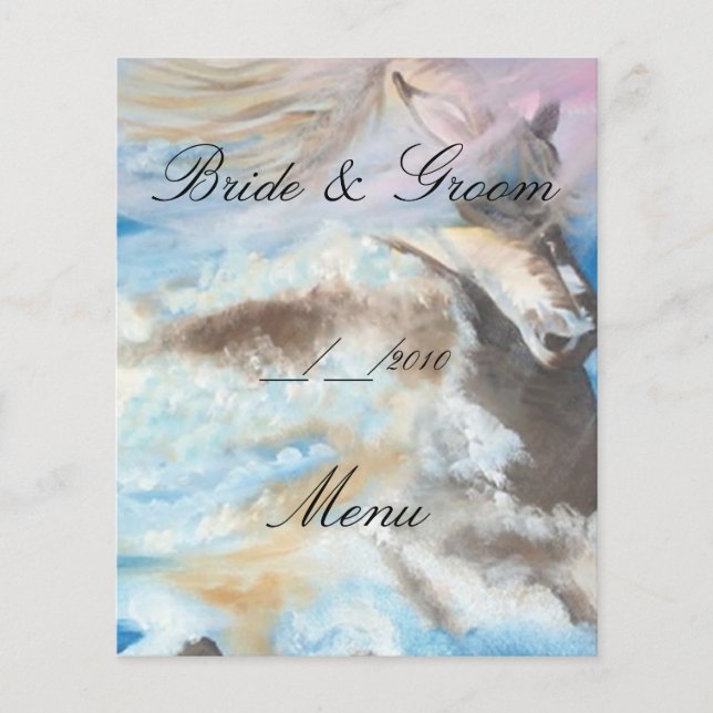 bröllop-menyn (Framsida)