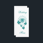 Bröllop Middag Menu Teal Butterflies Heart Meny<br><div class="desc">Bröllop middagsmeny för färgad-mössor är hjärtdesign. Anpassa menyn Tal färgad bröllop med information om bröllop. Om du behöver hjälp med att anpassa kontaktar du oss genom länken på den här sidan. Färgadens hjärta och fjärilar utformar personlig bröllop-menyn</div>