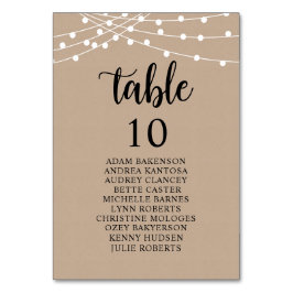 Bröllop Middag, ruttgäster, sittdiagram Bord Bordsnummer