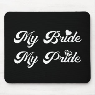 Bröllop - Mitt Pride - Proud Groom Musmatta