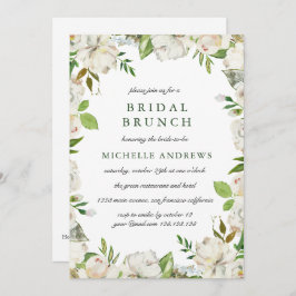 Bröllop Möhippa Brunch för Antique Garden Chic Inbjudningar