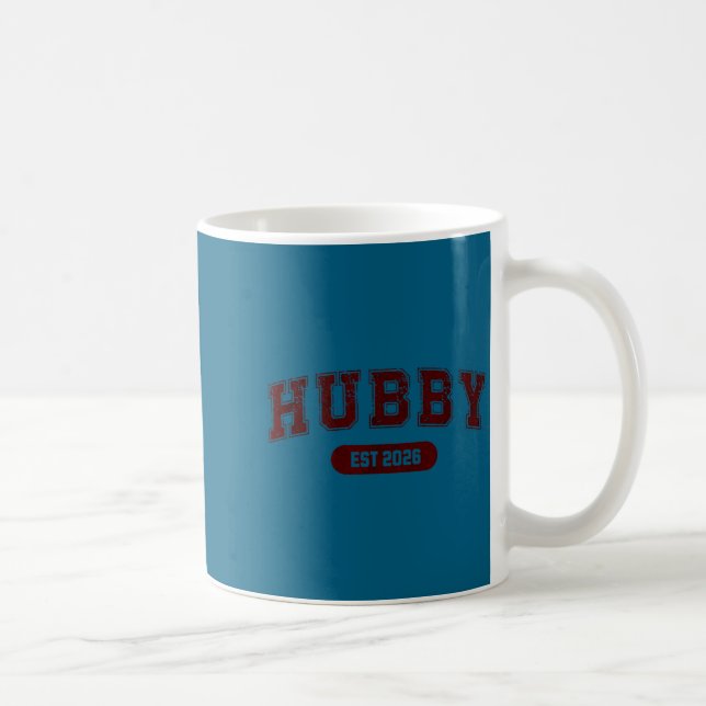 Bröllop möhippa fru och make beräknad 2026  kaffemugg (Höger)