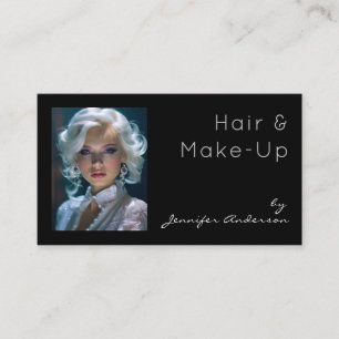 Bröllop Möhippa Hair Stylist Makeup Cosmetolog Visitkort