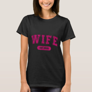 Bröllop möhippa och svensexa est 2026 t shirt