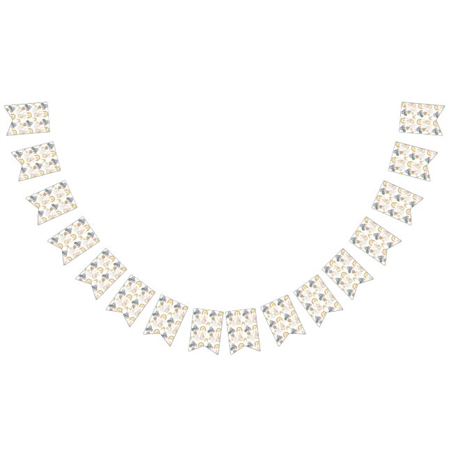 BRÖLLOP MÖNSTER - VIMPLAR (Alla)