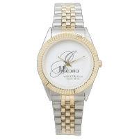 Bröllop Mor i Chicen Groom Gift Monogram