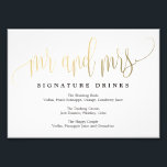 Bröllop Namnteckning Drinks Sign Välj Storlek Fototryck<br><div class="desc">Planera en snyggt firande med denna moderna inbjudan som dina gäster kommer att ta hand om. Utformad av © berrysöt ... Utskrivbara digitala filer finns tillgängliga! Besök vår webbplats på www.berryberrysweet.com för mer information!</div>